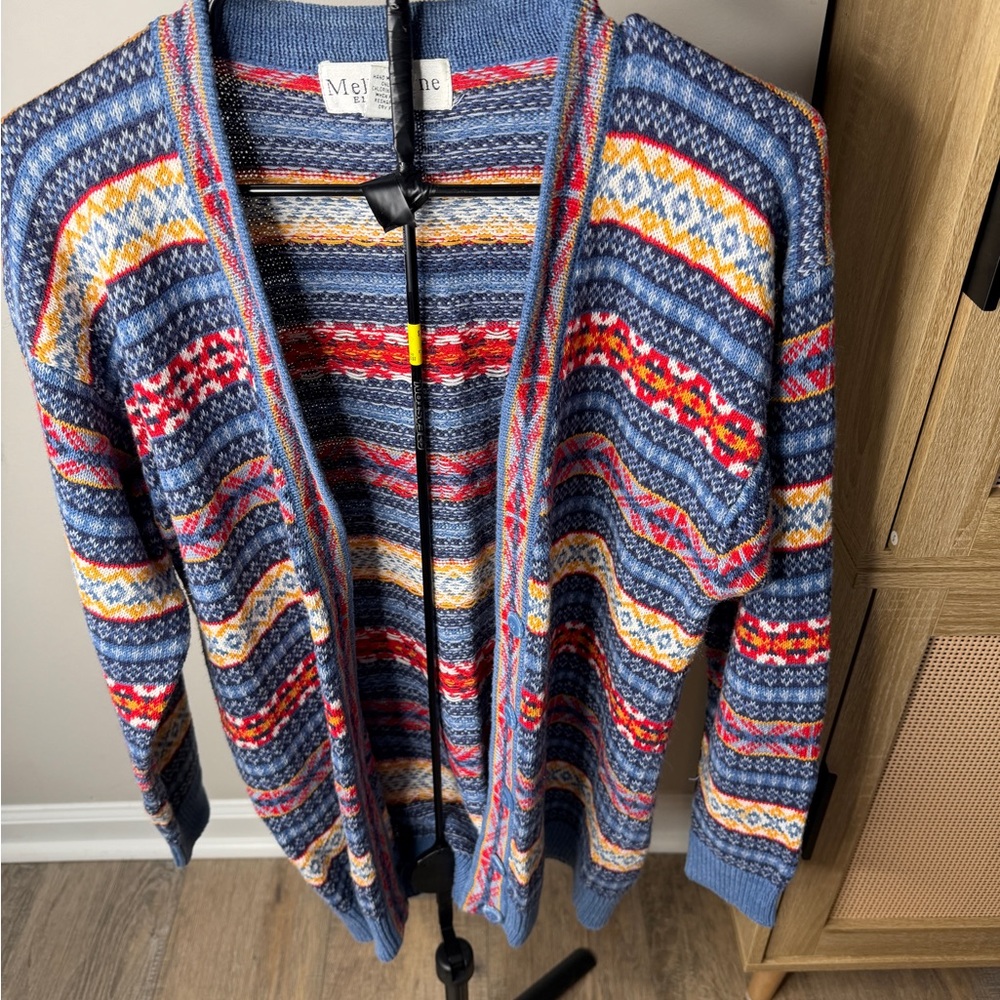 Element Multicolor Patterned Cardigan - image 1